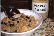 Maple sugar for breakfast